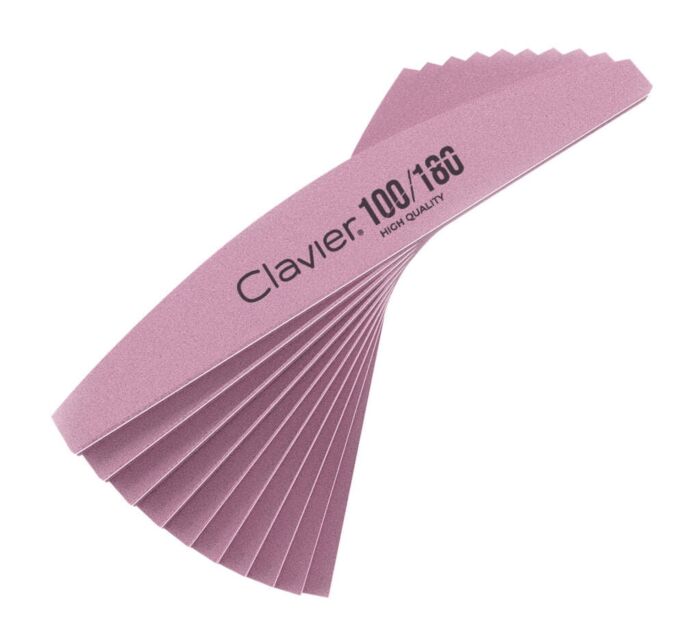 Clavier Nail Polisher Boat 100/180 10pcs  - Filer og buffer - ibloom