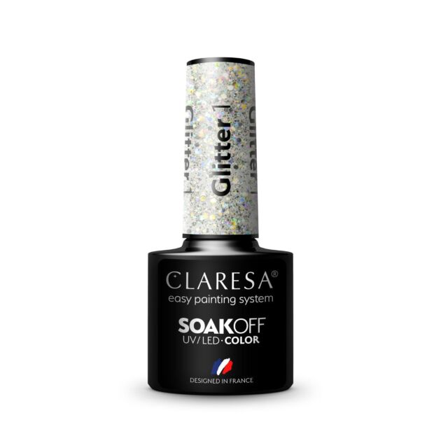 CLARESA GEL POLISH GLITTER 1 -5G - Claresa - ibloom