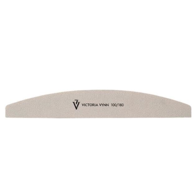 WHITE CRESCENT NAIL FILE 100/180 - Tilbehør - ibloom