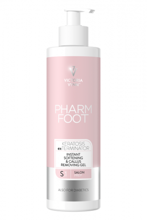 PHARM FOOT KERATOSIS EXTERMINATOR – SOFTENING & CALLUS REMOVING GEL 400ML - Victoria Vynn - ibloom