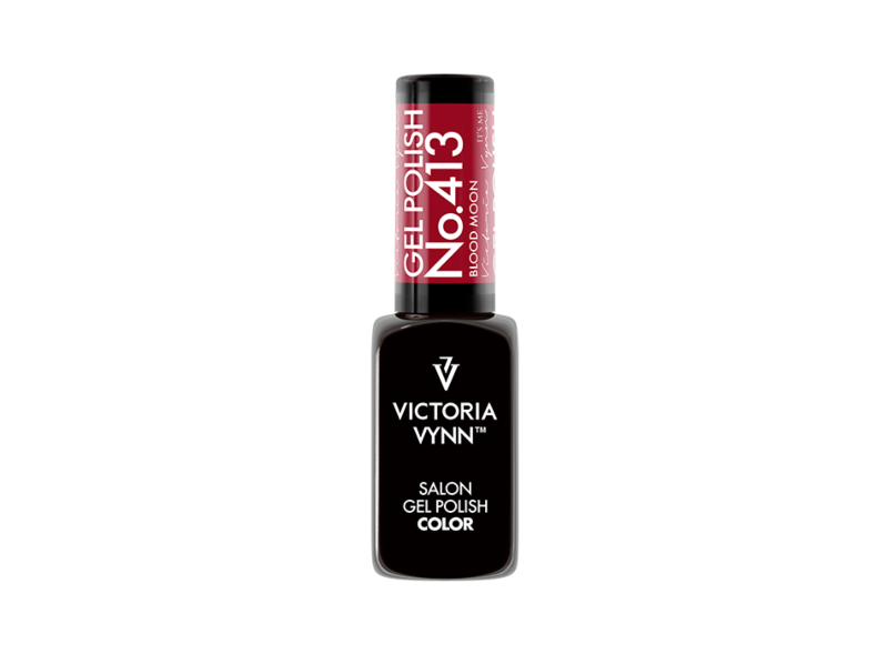 Victoria Vynn Gel Polish 413 Blood Moon – Meteoritt-Rød Hybridlakk for Profesjonelle
