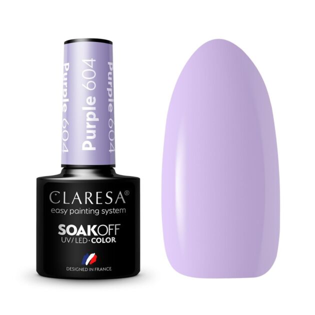 Claresa hybrid lacquer PURPLE 604 - Claresa