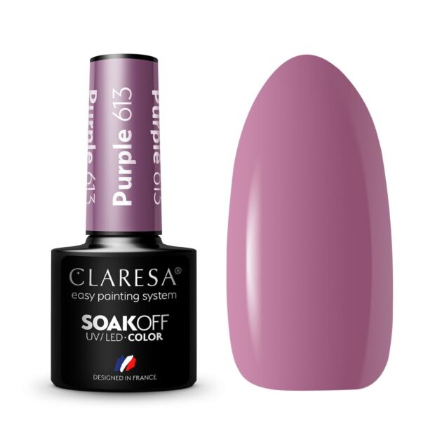 Claresa Gel Polish 5g - Purple 613 - PALU - ibloom