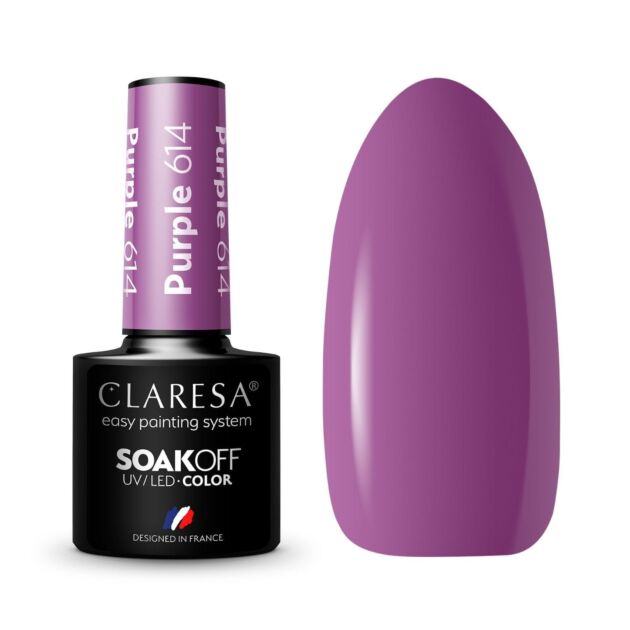 Claresa hybrid lacquer PURPLE 614 - Claresa