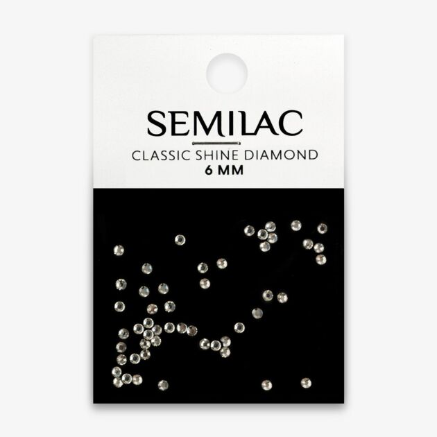 Semilac Crystals Classic Shine Diamond 6mm - Diverse