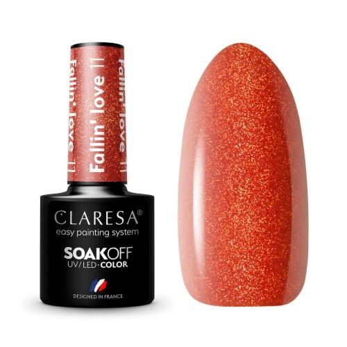 CLARESA HYBRID VARNISH FALLIN 'LOVE 11 -5G - Claresa - ibloom