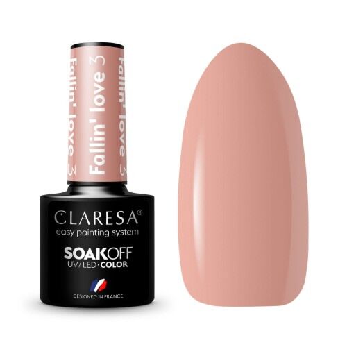 CLARESA HYBRID VARNISH FALLIN 'LOVE 3 -5G - Claresa - ibloom