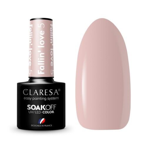 CLARESA HYBRID VARNISH FALLIN 'LOVE 5 -5G - Claresa - ibloom