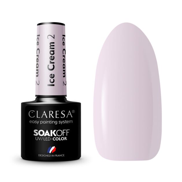 CLARESA GEL POLISH ICE CREAM 2 -5G - Claresa - ibloom