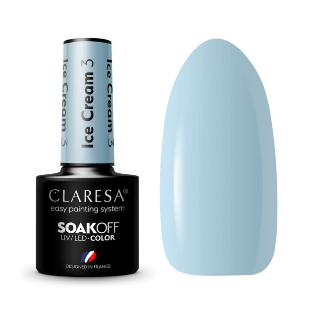 CLARESA GEL POLISH ICE CREAM 3 -5G - Claresa - ibloom