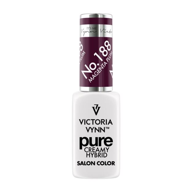 Pure Creamy Hybrid No. 188 Magenta Plum 8ml - Victoria Vynn