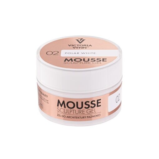 02 Mousse Sculpture Gel 50 ml Polar White - Victoria Vynn - ibloom