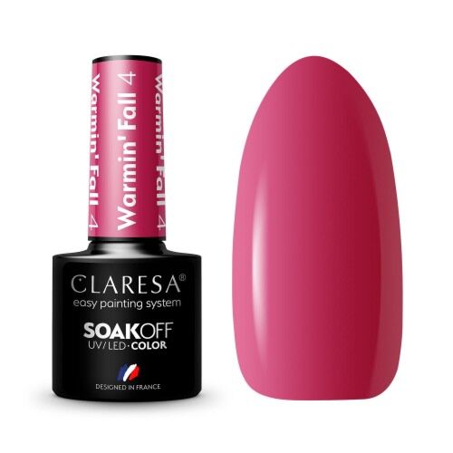 CLARESA HYBRID VARNISH WARMIN 'FALL 4 -5G - Claresa - ibloom