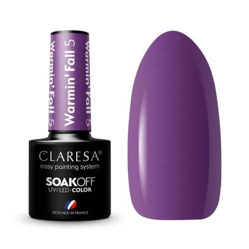 CLARESA HYBRID VARNISH WARMIN 'FALL 5 -5G - Claresa - ibloom