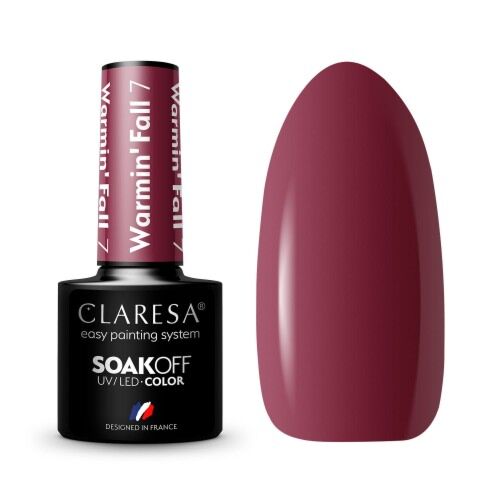 CLARESA HYBRID VARNISH WARMIN 'FALL 7 -5G - Claresa - ibloom