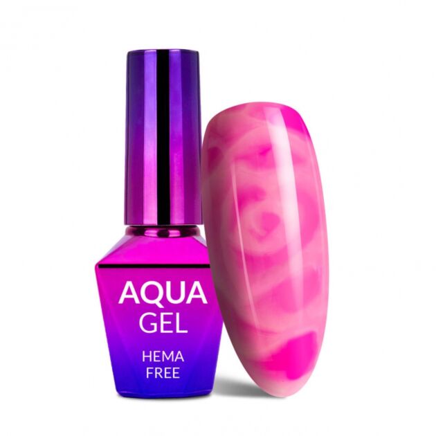 Aqua Gel MollyLac Blooming Gel for marmor-effekt og wet-on-wet negledesign – 10g