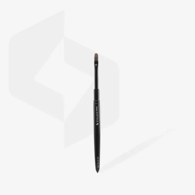 Gelepensel EXPERT Oval 6 mm 11 mm – Profesjonell Pensel for Gelepåføring – iBloom.no