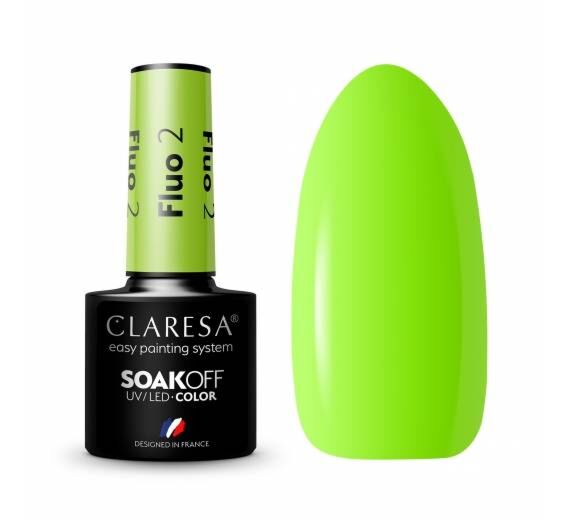 Claresa Hybrid Varnish Fluo 2 -5g - Claresa - ibloom