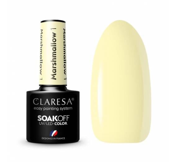 Claresa Gel Polish Marshmallow 1 5g - Claresa - ibloom