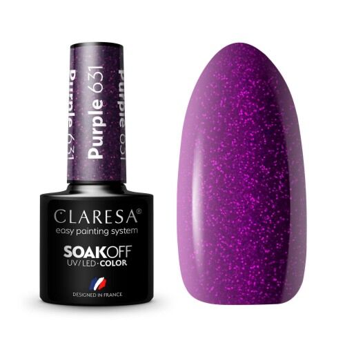 Claresa Hybrid Varnish PURPLE 631 - 5g - Claresa - ibloom