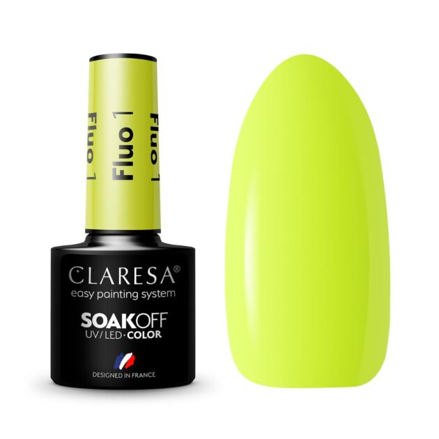 Claresa Hybrid Varnish Fluo 1 -5g - Claresa - ibloom