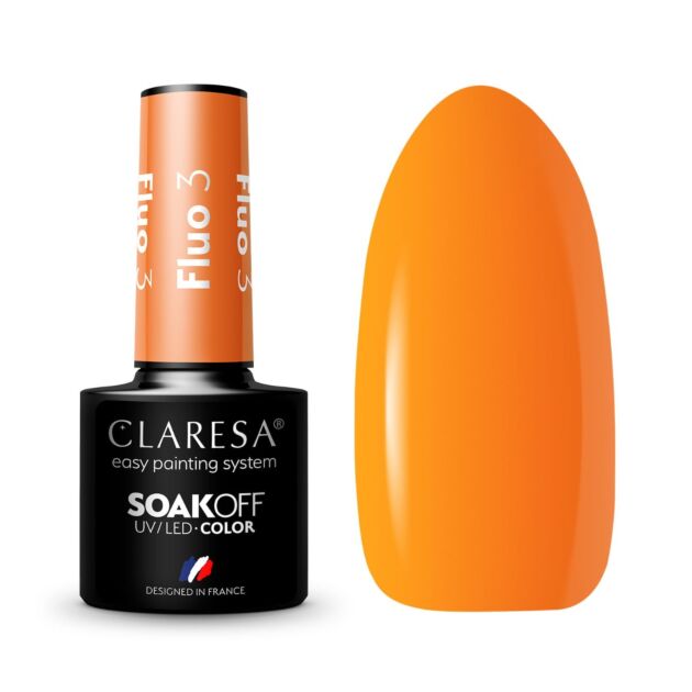 Claresa Hybrid Varnish Fluo 3 - 5g - Claresa - ibloom