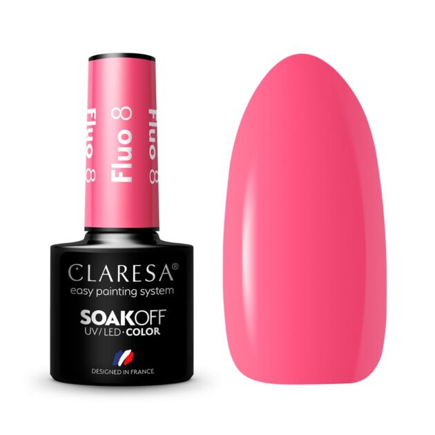 Claresa Hybrid Varnish Fluo 8 - 5g - Claresa - ibloom