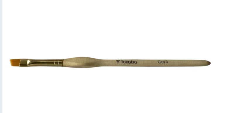 Yokaba Gel Brush 3 - 10mm - Diverse