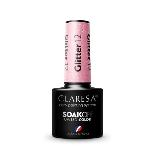 CLARESA GEL POLISH GLITTER 12 -5G - Claresa - ibloom