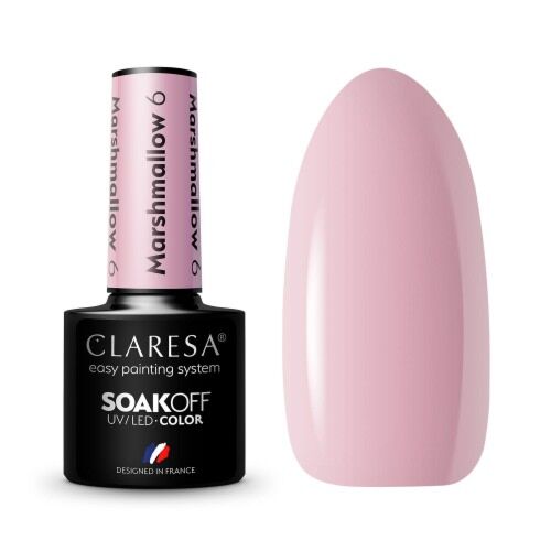 Claresa Gel Polish Marshmallow 6 5g - Claresa - ibloom