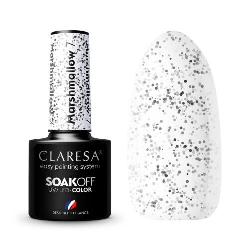 Claresa Gel Polish Marshmallow 7 5g - Claresa - ibloom