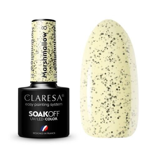 Claresa Gel Polish Marshmallow 8 5g - Claresa - ibloom