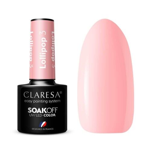 Claresa Hybrid Varnish 5ml -  Lolipop 3 - Claresa - ibloom