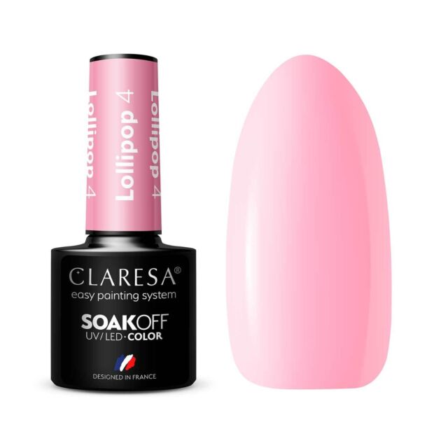 Claresa Hybrid Varnish 5ml -  Lolipop 4 - Claresa - ibloom