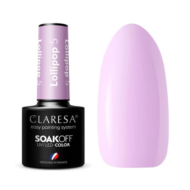 Claresa Hybrid Varnish 5ml -  Lolipop 5 - Claresa - ibloom