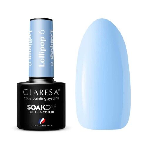 Claresa Hybrid Varnish 5ml -  Lolipop 6 - Claresa - ibloom