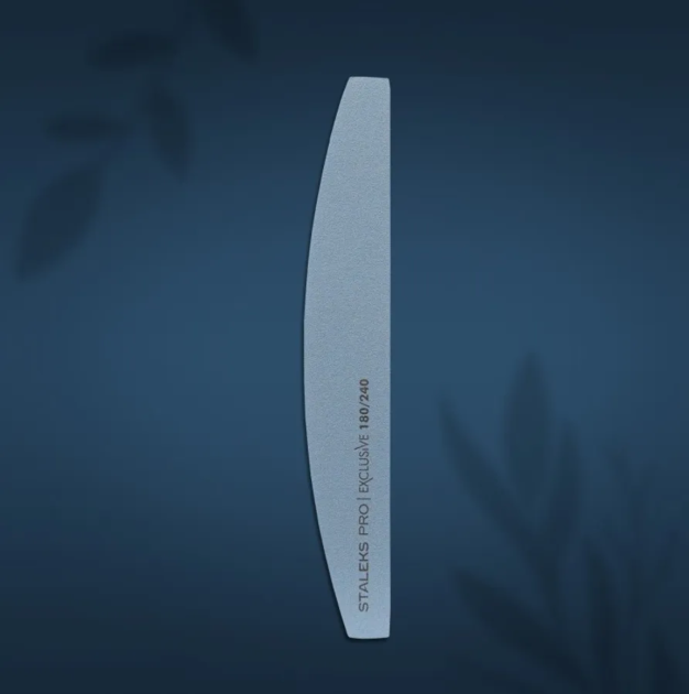 Staleks Mineral crescent nail file EXLUSIVE 180/240 - Diverse