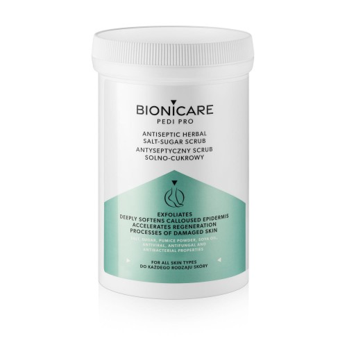 Bionicare Antiseptic Herbal Salt-Sugar Scrub 500g - Pedikyr