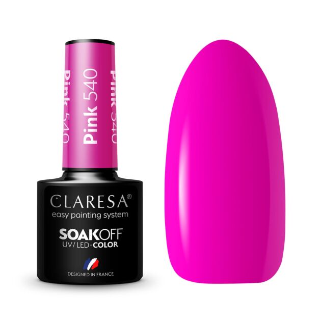 CLARESA PINK 540 HYBRID VARNISH -5G - Claresa - ibloom