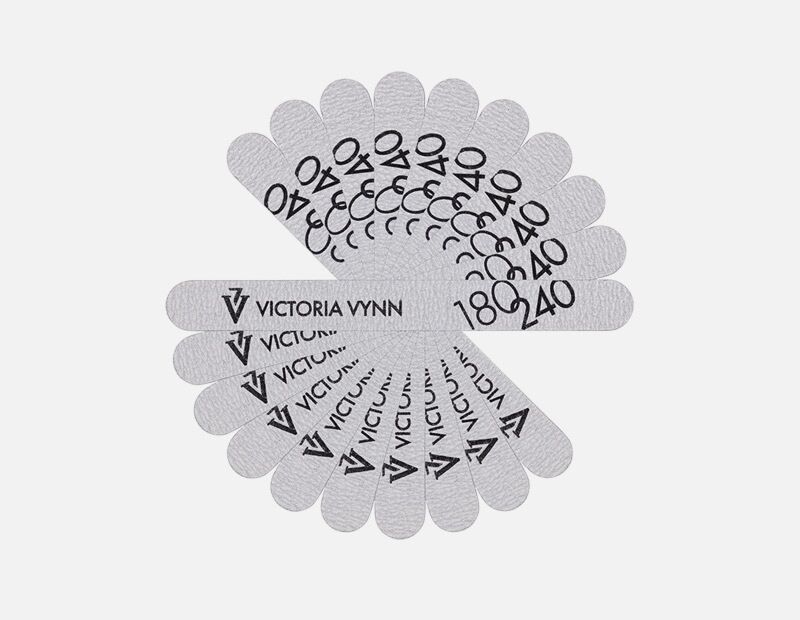 Victoria Vynn Nail File STRAIGHT 180/240 10pcs - Filer