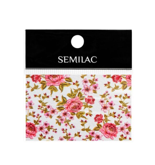 Semilac Transfer Foil 34 Flowers - Diverse