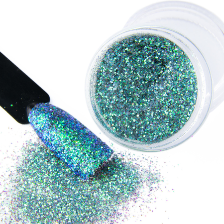 Coliber Effect 09 EMERALD nail powder - Diverse