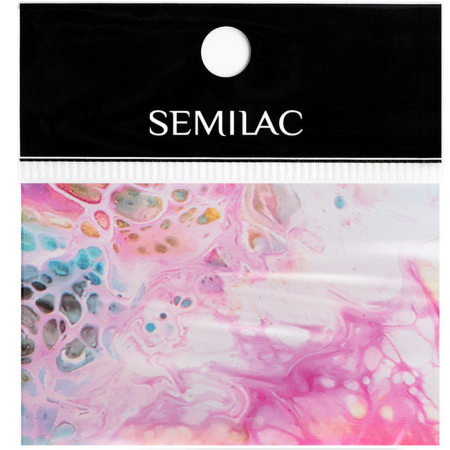 SEMILAC Transfer foil 08 Rainbow Marble foil - Diverse - ibloom