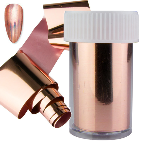 TRANSFER FOIL ROSE GOLD for nails ROSE - Diverse - ibloom