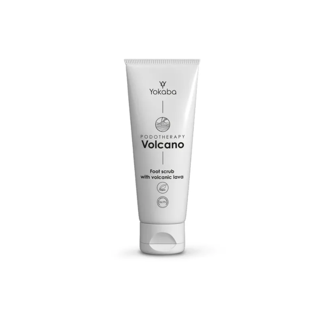 Volcano foot scrub with volcanic lava Podotherapy Yokaba 100 ml - Merker - ibloom