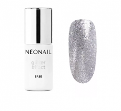 Neonail UV Gel Polish 7,2 ml - Glitter Effect Base - Silver Twinkle Neonail ib-56587-2 Base & Top Coats